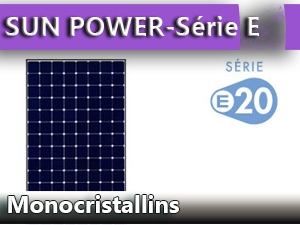 SUNPOWER – Série E 20