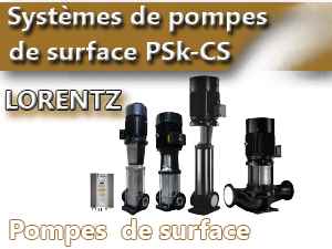 Pompes solaires de surface PSk-CS