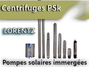 Pompes solaires centrifuges PSk
