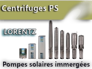 Pompes solaires centrifuges PS
